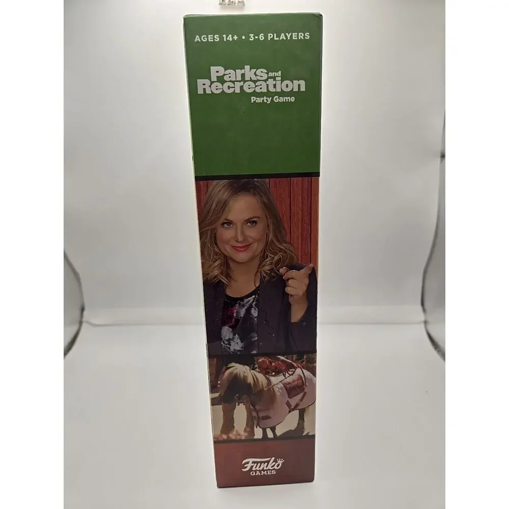 New Funko Parks and Recreation Party Game, with Lil Sebastian: Treat Yo Self - Picture 2 of 3